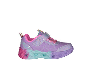 Tenis Niña Corazones Velcro Skechers