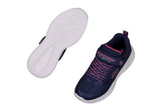 Tenis Niña Malla Velcro Luces Skechers