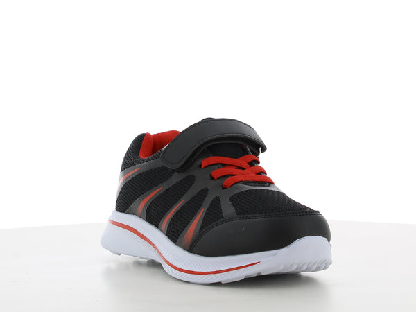  AVIA Tenis Explorer (bebé/niño pequeño/niño grande),  Negro/Cemento/Rojo/Naranja/Blanco : Ropa, Zapatos y Joyería